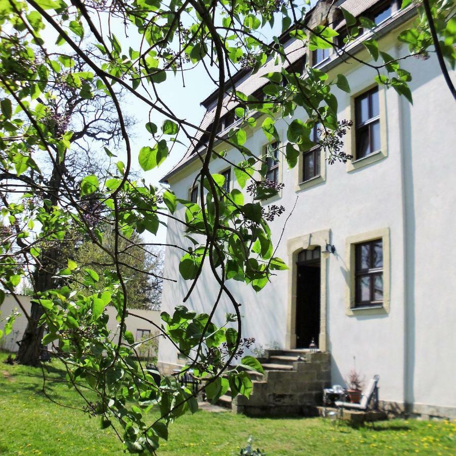 Herrenhaus Kunzwerda Bei Torgau - Aparthotel, Boardinghouse, Wohnen Auf Zeit Zewnętrze zdjęcie